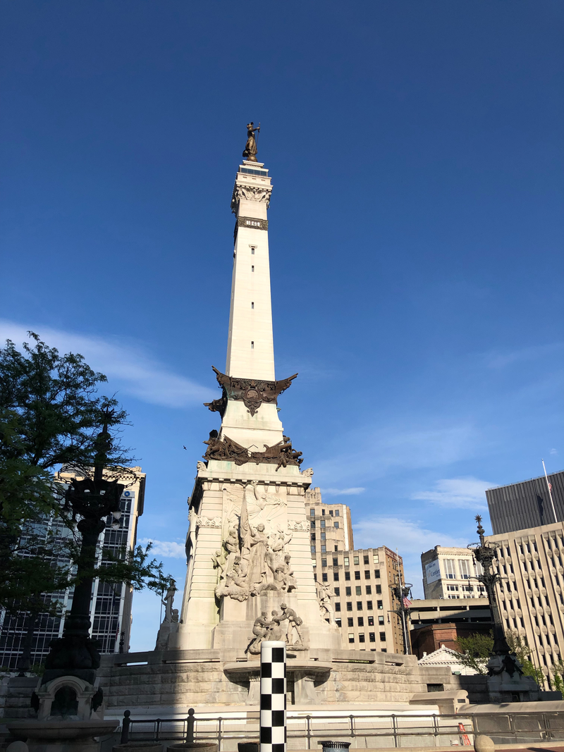 Downtown Indy really is a nice place to wander.